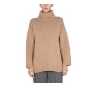 RED Valentino - Maglia Mix Yarn And Lurex - - Knitwear - Donna - Beige - M