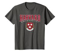 Red Veritas Crest Kids dell'Università di Harvard Maglietta