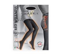 Solidea Red Wellness 140 Den Opachi Compressione 18 21mmHg 1S Nero