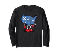 Red, White And Bruised Maglia a Manica