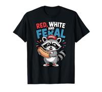 Red White And Feral Maglietta