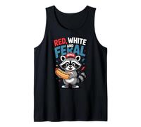 Red White And Feral T Canotta