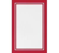 Red & White Composition Paperback Notebook - Pocket (4” x 6” A6) Wide Ruled: Sport Series | Subject Notebook for Students, Professionals, Athletes, and Fans
