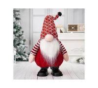 Red & White Singing Dancing Santa Claus Nordic Christmas Decoration SZRH A-F