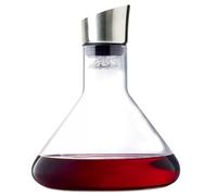 Red Wine Aerator - 1.5L Glass Decanter with Built In Filter, Hand Held Pouring Dispenser for Wine Oxidation and Smooth Taste, Stylish Serving Accessory, Ideal for Dinner Gatherings Home Bar Events