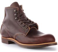 Red Wing Uomo Blacksmith Pelle Briar Stivali 43.5 EU