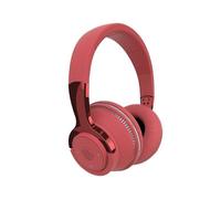 (red) Wireless Bluetooth Headphones with Noise Cancelling Over-Ear Stereo Earphones