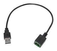 RED WOLF Adattatore di cablaggio per porta USB per autoradio compatibile con Mazda 6 2013-2018, CX-5 2013-2022, CX-9 2013-2015 Mantenere la spina del cablaggio USB OE Installare l'unità stereo