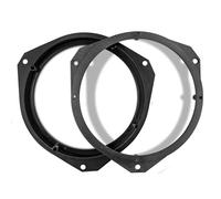 RED WOLF Anello altoparlante adattatore per Opel Fiat, Alfa Romeo, Citroen Peugeot, adattatore per altoparlante anteriore, 2 pezzi