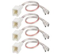 RED WOLF Car Door Speaker Wiring Harness Adapter Connector Plug Compatible with Nissan sentra Altima Rogue 2004-2019, Infiniti 2006-2018 Model 4PCS