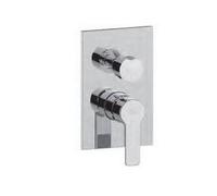 Miscelatore doccia ad incasso Paffoni Red deviatore 3 uscite 1/2 RED019CR
