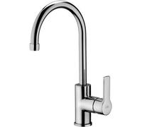 RED181CR Miscelatore lavello monoforo completo di aeratore M24x1 RED PAFFONI