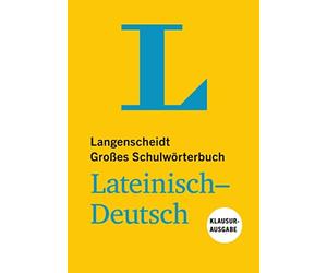 Redaktion Lange Langenscheidt Großes Schulwörterbuch Lateinis (Copertina rigida)