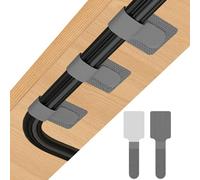Redamancy 15M Fascette Fermacavo, 10mm Fascette per cavi, Cinghie Fermacavi per Cable Management, Riutilizzabili Fettuccia Nylon Nero per Casa, Ufficio e Giardino (Grigio)