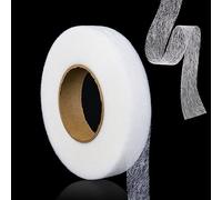 Redamancy 64 metri Nastro Termoadesivo, 20mm di Orlo Svelto Termoadesivo, Larghezza Termoadesivo per Tessuti Orlo Adesivo per Tessuti Nastro Termoadesivo Resistente per Riparazioni su Tende, Jeans