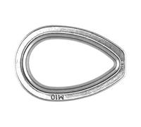 Redancia tipo pesante e chiuso 10mm, acciaio inox AISI316