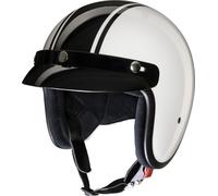Redbike RB-675/RB-676, casco jet L male Bianco/Nero