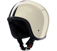 Redbike RB-680/RB-681, casco jet L male Beige/Nero/Bianco
