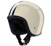 Redbike RB-681 Replica DDR Casco Jet, bianco, taglia XL per maschi