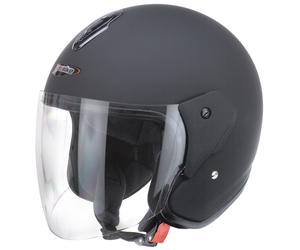 Redbike RB-915 Casco Jet, nero, taglia M per maschi