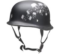 Redbike RK-305 Skull, casco jet XXL male Nero