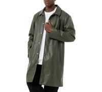 Redbridge Cappotto in similpelle di alta qualità Urbanstyle giacca corta in pelle, verde oliva, L