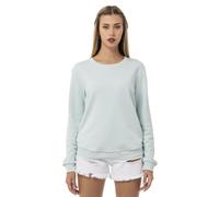 Redbridge Felpa Donna Pullover Premium Basic Fleece Maniche Raglan Tasche Logo