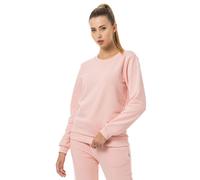 Redbridge Felpa Donna Pullover Premium Basic Fleece Maniche Raglan Tasche Logo