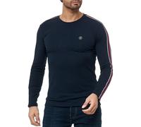 Redbridge Felpa Pullover Uomo Slim Fit Manica Lunga Maglia Geripp..