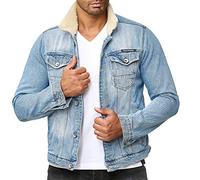 Redbridge Giacca a jeans Uomo Giubbotto Blu L