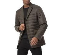 Redbridge Giacca trapuntata da uomo, elegante, stile blazer con effetto piumino, giacca leggera per le mezze stagioni, verde, L