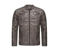 Redbridge Giacca Uomo Arte Giubbotto Pelle Biker Giacca da Mezza Stagione