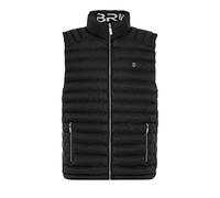 Redbridge - Gilet trapuntato con zip e collo alto, Nero , XL