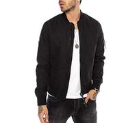 Redbridge Giubbotto da Uomo Giacca in Cotone da mezza stagione Vari colori Nero M