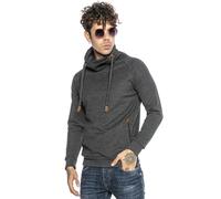 Redbridge Herren Pullover Sweatshirt Rollkragen Schalkragen Hoher Kragen