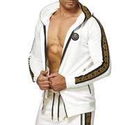 Redbridge Herren Zip Hoodie Pullover Con Cappuccio R-Logo 2157 M2157