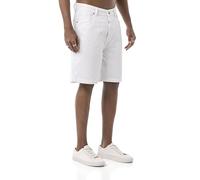 Redbridge Jeans Shorts - Pantaloncini in denim dal taglio dritto in look vintage - Bermuda a 5 tasche in cotone per l'estate e il tempo libero, bianco, 36