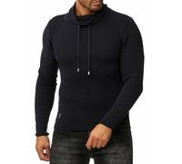 Redbridge Maglione Da Uomo Pullover Knit Sweatshirt Collo Alto