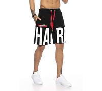 Redbridge Pantaloncini Sportivi da Uomo Bermuda con Stampa Casual