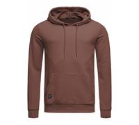 Redbridge Premium Basic Felpa con Cappuccio Uomo Regular Fleece Cotone Logo
