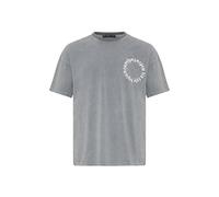 Redbridge Premium Design Tshirt manica corta cotone casual street style, grigio., L