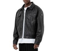 Redbridge Red Bridge Giacca da uomo in pelle sintetica Bomber, Nero , M