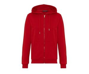 Redbridge Red Bridge Premium Basic - Felpa con cappuccio da donna con zip, Colore: rosso, XS