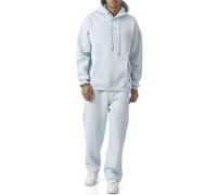 Redbridge Tuta da jogging con cappuccio e pantaloni da jogging - Sweat Anzug Loose Fit, Blu, XL