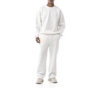 Redbridge Tuta da jogging in due pezzi, comoda tuta da jogging con felpa e pantaloni, tuta loungewear per il tempo libero e la vita quotidiana, bianco, L