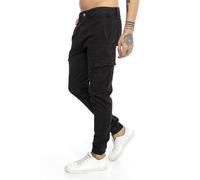Redbridge Uomo Pantaloni Cargo Colorato Jeans Casual Twill Work-Flex