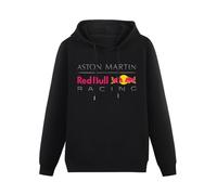Redbull Racing Mens Funny Unisex Sweatshirts Graphic Print Hooded Black Sweater S