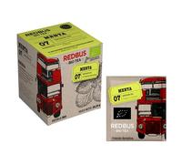 Redbus® | Infusione di Menta BIO | Tisana Menta Piperita Filtri Confezionati Singolarmente - 15 Piramidi (26.25 Gr) | Menta BIO Infuso