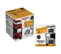 Redbus® | Infuso Piña Colada | Tisana Ananas e Frutti | Infuso Fruttato Piña Colada Filtri Confezionati Singolarmente - 15 Piramidi (30 Gr)