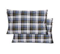 REDCAMP Piccolo cuscino da campeggio leggero e comprimibile, cuscino da viaggio in flanella con federa rimovibile, confezione da 2